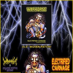 WARHORSE "ELECTRIFIED CARNAGE" WOVEN PATCH