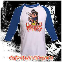 Load image into Gallery viewer, WARHORSE &quot;GUTTER TRASH&quot; 3/4 Sleeve Raglan Tee
